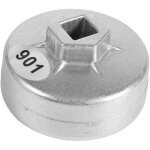 Cl de filtre  huile 901, 65mm 14 fltes en aluminium - outil de dissolvant de voiture