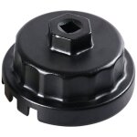 Cl� � filtre � huile pour toyota (mod�le � bouchon), outil de d�montage de filtre � huile de 64 mm pour ...