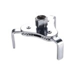 Erhope - cl  filtre  trois griffes bidirectionnelle, type jambe plate, argente
