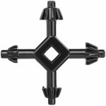 Cl de mandrin de forets 4 en 1, cl de mandrin perceuse, cl en croix - de mandrin  4 voies, cl mandrin ...