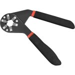 Cl� � molette isol�e avec poign�e en caoutchouc, cl� plate ouverte professionnelle, cl� mixte � cliquet ...