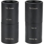 Cl� � percussion - douilles 18, 5 mm - 19, 5 mm - jeu de douilles 1 / 2  - double t�te - cl� � �crou ...