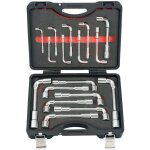 Cles a pipe debouchees 6 - 6 pans 8 � 24 mm en coffret - jeu de 17 cles