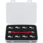 Cl� � rayons de moto cnc jeu de cl�s 5. 06. 8 longueur 93 mm / 3. 7in pour la plupart des motos rouges ...