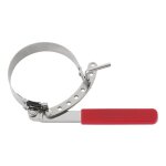 Cle a sangle 120 mm pour filtre a huile moteur auto et moto fervi 0357 / 02