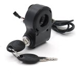 Cl� de verrouillage d'allumage pour v�lo �lectrique, interrupteur d'acc�l�rateur au pouce, alimentation ...