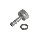 Embout tetine gaz butane 1 / 2' femelle + joint pour table de. . .