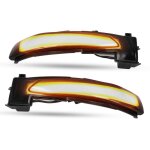 Clignotant dynamique led 6325j5 6325j4, 2 pi�ces, feu de position de r�troviseur lat�ral fum� de remplacement ...
