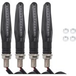 Clignotants led pour motos, feux de jour, indicateurs avant et arri�re, ambre 12v, 4 pi�ces.