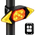 Clignotant vlo, feu arriere vlo, feux clignotant vlo sans fil rechargeable usb cyclisme lumire davertissem ...