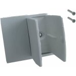 Clip bloqueur de manivelle volet roulant gris avec plaquette d�port support guide manette plastique universel ...