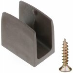 Cyclingcolors - clip bloqueur de manivelle volet roulant marron support guide manette plastique 15mm ...