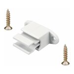 Clip bloqueur de manivelle volet roulant rglable blanc support guide manette plastique 14mm universel ...