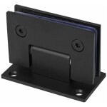 Clip de salle de bain en acier inoxydable accessoire de quincaillerie de porte en verre � double charni�re ...