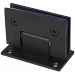 Lablanc - clip de salle de bain en acier inoxydable accessoire de quincaillerie de porte en verre � double ...