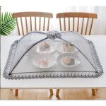 Cloche alimentaire en maille de qualité supérieure - 50 x 70 cm - réutilisable et pliable - pour pique ... Cloche alimentaire en maille de qualité supérieure - 50 x 70 cm - réutilisable et pliable - pour pique ...
