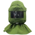 Cloche de sablage ulisem, �charpe de sablage, masque anti - vent, bouclier de sablage, outils de protection ...