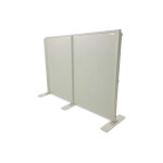 Cloison de s�paration amovible t�l�e - �l�ment suivant - hxl : 1500x1200mm - utilisable uniquement avec ...