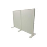 Cloison de s�paration amovible t�l�e / polycarbo - �l�ment suivant - hxl : 1750x1200mm - utilisable uniquement ...