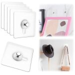 Clou adh�sif, suspension de tableaux sans per�age, crochets adh�sifs pour cadres photo, cintres autocollants ...