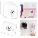 Clou adh�sif, suspension de tableaux sans per�age, crochets adh�sifs pour cadres photo, cintres autocollants ...