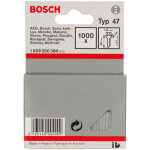 Clou d'agrafeuse bosch type 47, 1, 8 x 1, 27 x 28 mm, paquet de 1000 1000 pi�ces