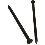 Clous quincaillerie longueur de l'acier au carbone point point point wall cement noir noir 80pcs