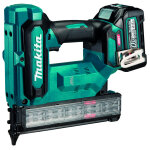 Makita outillage - cloueuse sans fil 40v 15 - 40 mm, 2 batteries 2, 0 ah, chargeur fn001ga201