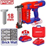 Cloueur de finition sans fil emtop 20v pour les murs de briques avec 1 chargeur + 1 batteries lithium ... Cloueur de finition sans fil emtop 20v pour les murs de briques avec 1 chargeur + 1 batteries lithium ...