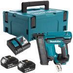 Cloueur � minibrads 18v lxt 18 ga (2x3. 0 ah) en coffret makpac makita dfn350rfj