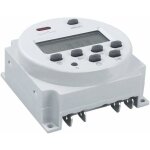 Cn101 minuterie num�rique 12 v dc / ac, interrupteur de relais de temps programmable lcd pour prises ...