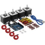 Cnc shield v3. 0 carte d'extension carte r3 4a4988 pilote 44401 kit moteur pas  pas avec dissipateur ...