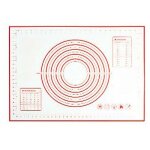 Tapis de cuisson en silicone, tapis de cuisson antiadhésif 70x50cm, tapis à rouler antidérapant avec ... Tapis de cuisson en silicone, tapis de cuisson antiadhésif 70x50cm, tapis à rouler antidérapant avec ...