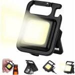 Memkey - cob lampe de travail rechargeable, 500 lumen mini lampe de camping portable , porte - cls lampe ...