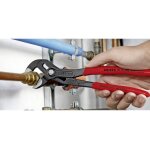 Knipex - 87 01 250 cobra® pince multiprise de pointe gaines pvc anti - dérapantes grise atramentisée ... Knipex - 87 01 250 cobra® pince multiprise de pointe gaines pvc anti - dérapantes grise atramentisée ...