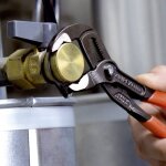 Knipex - 87 05 250 cobra pince multiprise de pointe avec gaines bi - matire minces chrome 250 mm
