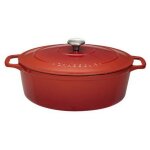 Chasseur - cocotte ovale en fonte maille 29cm rubis puc472958