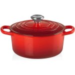Le creuset - cocotte ronde 22cm rouge cerise Le creuset - cocotte ronde 22cm rouge cerise