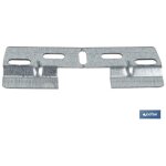 Plaque de suspension double 130 mm avec trou de 42 mm
