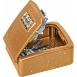 Coffre - fort  cls avec code  4 chiffres - en alliage de zinc - tanche - mini armoire  cls murale ...