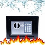 Coffre fort avec serrure Électronique, 4, 6l petit coffre - fort pour bureau à domicile, coffre fort ... Coffre fort avec serrure Électronique, 4, 6l petit coffre - fort pour bureau à domicile, coffre fort ...