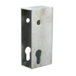 Coffre pour serrure encastrable pour portail, tube 50mm, axe 10mm, zingu� thirard