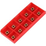 Coffret de 10pcs lames inserts rotatifs cnc insert carbure ccmt060204 - hm ybc251 outil tournage filtage ...