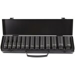 Coffret 13 douilles longues choc 6 pans 10 - 30mm 1 / 2  cr - mo - os 3130 - clas equipements