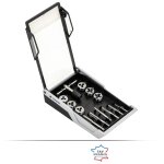 Coffret de 13 pi�ces tarauds et fili�res + cl�