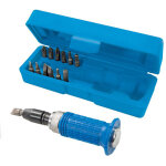 Coffret 14 pi�ces tournevis � chocs � poign�e caoutchout�e