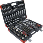 Coffret de 172 douilles et embouts 1 / 4 - 3 / 8 - 1 / 2 pouces bgs diy