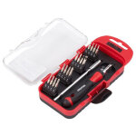 Coffret de 18 embouts avec tournevis � cliquet krt400007 kreator