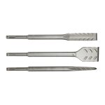 Coffret de 3 burins premium makita emmanchement sds - plus e - 20220