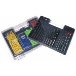 Coffret 300 pcs de perçage, vissage et chevillage multi - matériaux - outils et accessoires complets ... Coffret 300 pcs de perçage, vissage et chevillage multi - matériaux - outils et accessoires complets ...